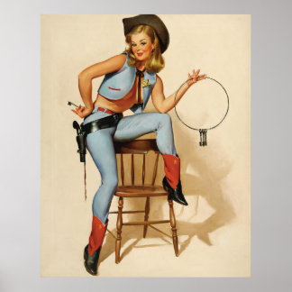 Ein Button für eine zentrale Lage Poster