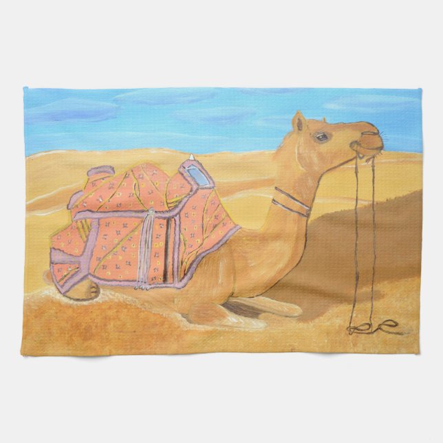 Ein Camel Küchentuch (Horizontal)