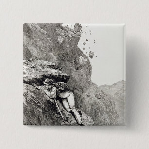 Ein Cannonade auf dem Matterhorn, 1862, 'vom Asc Button