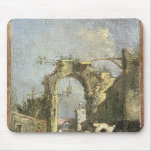 Ein Capriccio - Ruinen, 18. Jahrhundert Mousepad
