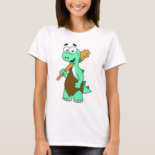 Ein Cartoon Tyrannosaurus Rex Caveman. T-Shirt