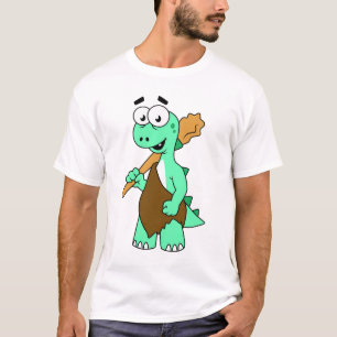 Ein Cartoon Tyrannosaurus Rex Caveman. T-Shirt