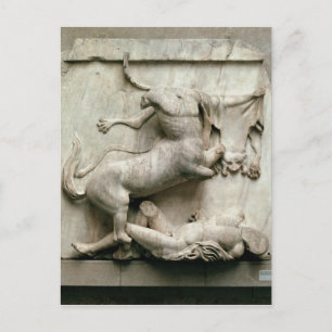 Ein Centaur, der über einen Lapith triumphiert Postkarte