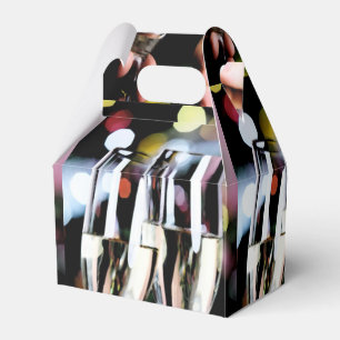 Ein Champagnertoast Geschenkschachtel