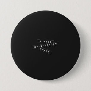 Ein Chaos mit verschleierten Labels Button