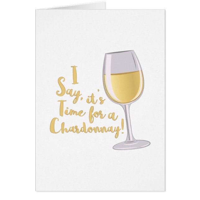 Ein Chardonnay (Vorne)