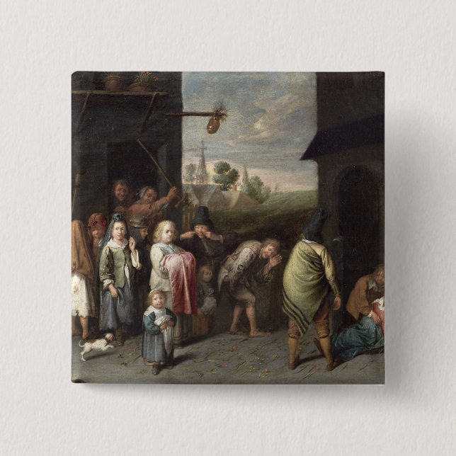 Ein Charivari Button (Vorderseite)