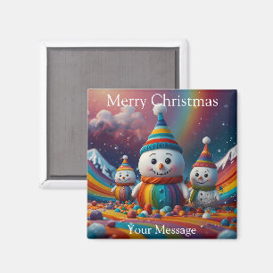 Ein charmanter Weihnachtskonzert Kühlschrankmagnet Magnet