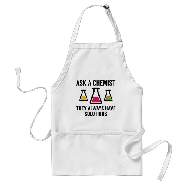 Ein Chemist gefragt Schürze (Vorne)