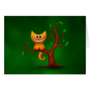 Ein Cheshire-Kätzchen