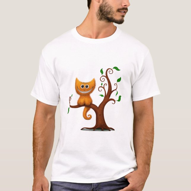Ein Cheshire-Kätzchen T-Shirt (Vorderseite)
