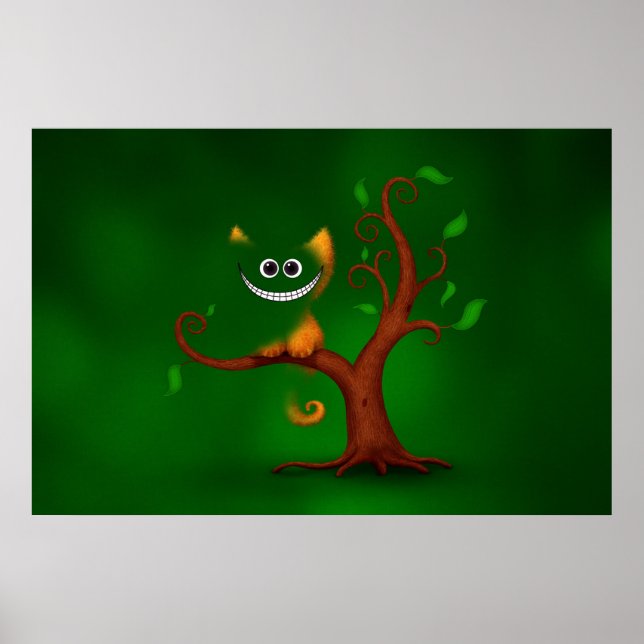 Ein Cheshire Kitten (verschwindet) Poster (Vorne)