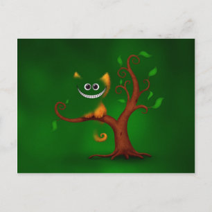 Ein Cheshire Kitten (verschwindet) Postkarte