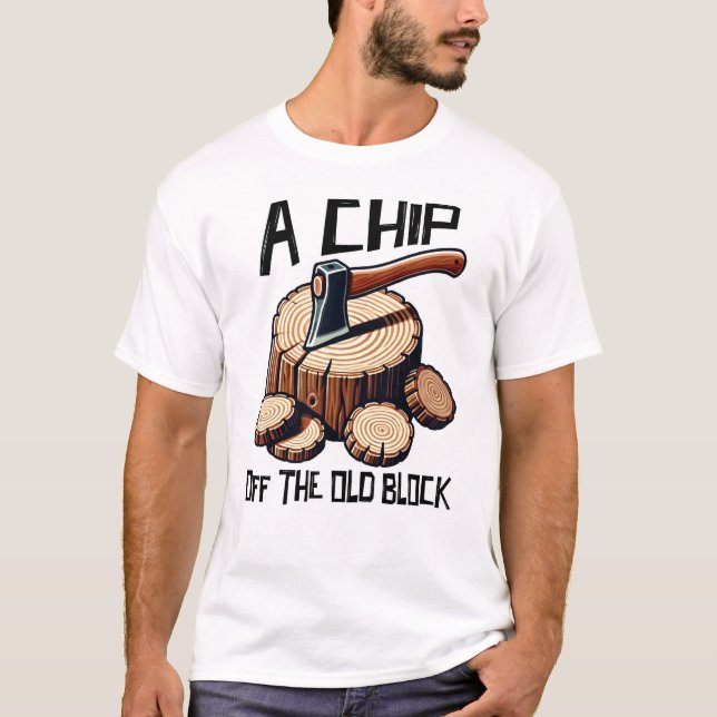 Ein Chip vom alten Block T-Shirt (Vorderseite)