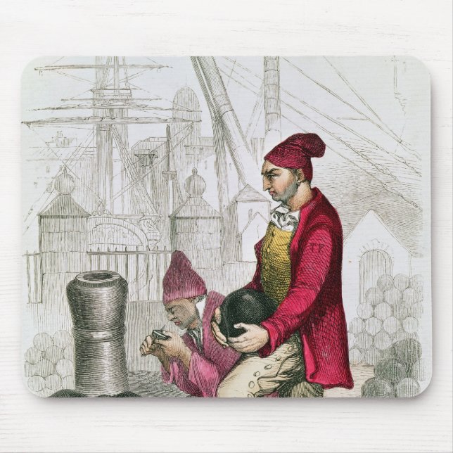 Ein Convict in der Toulonstrafkolonie Mousepad (Vorne)