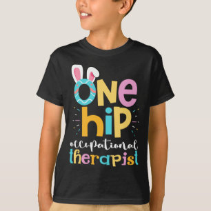 Ein cooler Berufs-Therape Osterhase-Eier O T-Shirt