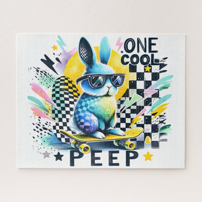 Ein cooler Oster-Peep Puzzle (Horizontal)