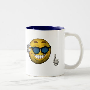 Ein cooler Typ Zweifarbige Tasse