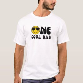 "Ein Cooler Vater" Weißer T - Shirt Geburtstagsfei