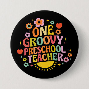 Ein cooler Vorschullehrer Button