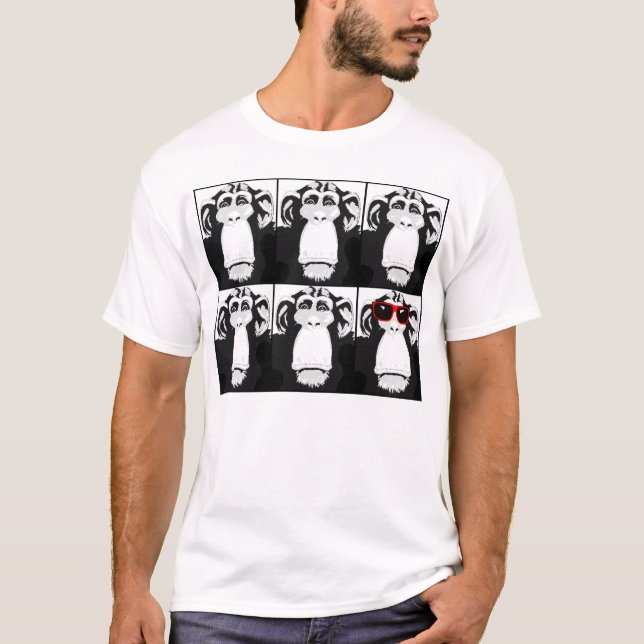 Ein Cooles Affenfick-Shirt T-Shirt (Vorderseite)