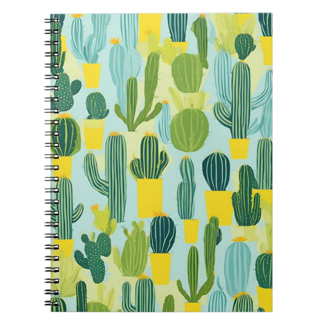 Ein Cooles Notebook mit eleganter botanischer Kuns Notizblock (Vorderseite)