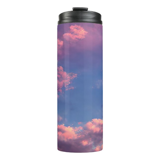 Ein Cotton Candy Sky Thermosbecher (Vorderseite)
