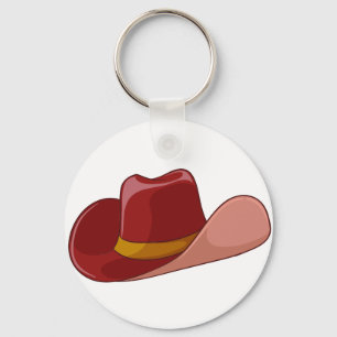 Ein Cowboyhut Schlüsselanhänger
