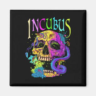 Ein crow Verlassen Skull Morning and Blume Incubus Magnet