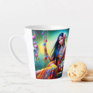 Ein Cup mit Liebe und Fürsorge Milchtasse