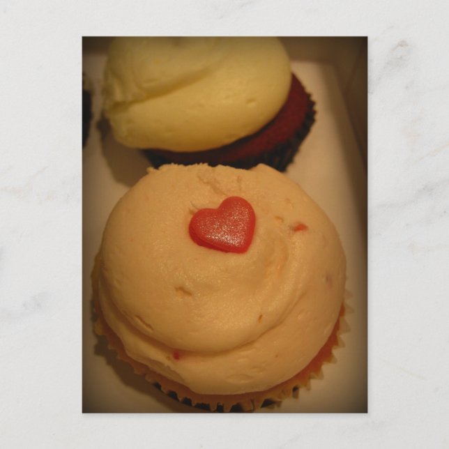 Ein Cupcake für deinen Cupcake Postkarte (Vorderseite)