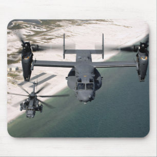 Ein CV-22 Osprey und ein MH-53 Pave Low Mousepad
