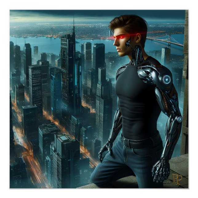 Ein Cybernetiker Poster (Vorderseite)