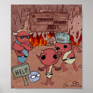Ein Dämon genannt Jed! Plakat