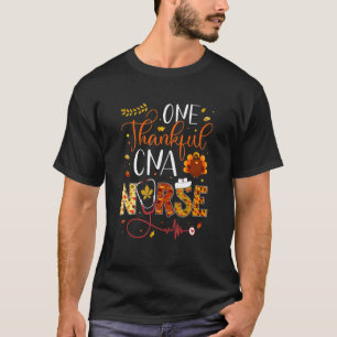 Ein dankbarer CNA-Pfleger Thanksgiving Day Pfleger T-Shirt