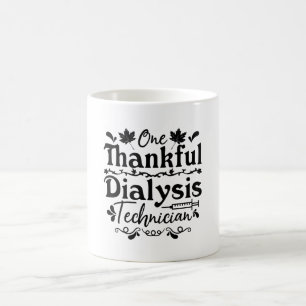 Ein dankbarer Dialysetechniker Nephrologie Tech Kaffeetasse