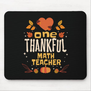 Ein dankbarer Erntedank für Mathematiklehrer Fall Mousepad