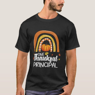 Ein dankbarer Hauptort Funny Herbstlaubs Herbst De T-Shirt
