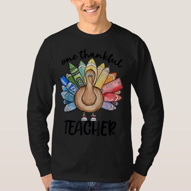 Ein dankbarer Lehrer Erntedank Türkei, Niedliche C T-Shirt (Vorderseite)