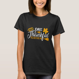 Ein dankbarer Lehrer Erntedankfest Schullehrer T-Shirt