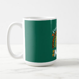 Ein dankbarer Mama Erntedank Regenbogen Fall Leopa Kaffeetasse