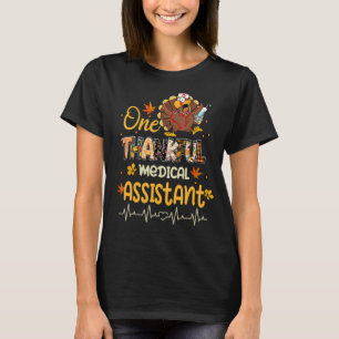 Ein dankbarer medizinischer Assistent Türkei Pilgr T-Shirt