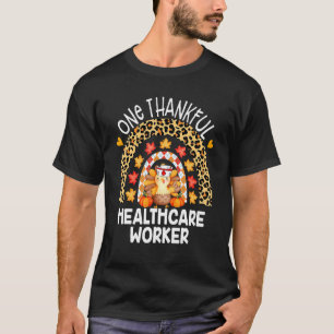 Ein dankbarer Mitarbeiter im Gesundheitswesen Türk T-Shirt