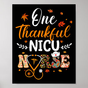 Ein dankbarer Nicu Nurse Erntedank Fun Pflege F Poster