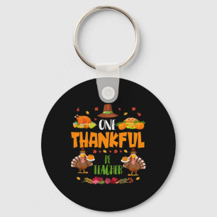 Ein dankbarer Sportlehrer Herbst Thanksgiving Schlüsselanhänger