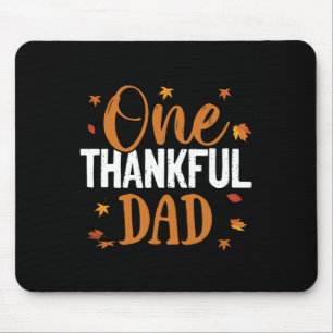 Ein dankbarer Vater Erntedank Herbst Familie Match Mousepad