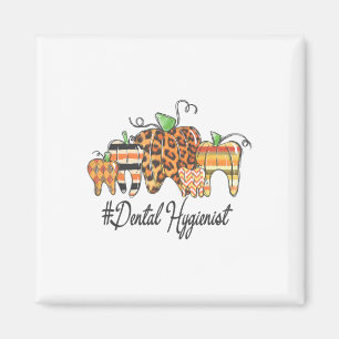 Ein dankbarer Zahnarzthygienist Herbst Thanksgi Magnet