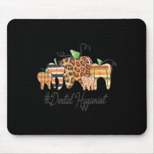 Ein dankbarer Zahnarzthygienist Herbst Thanksgi Mousepad