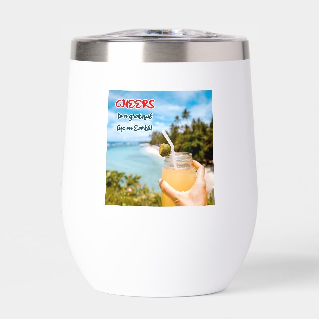 Ein dankbares Leben auf Erden (Vorderseite)