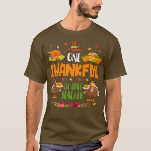 Ein dankenswerter 4. Klasse Lehrer Herbst Herbstda T-Shirt